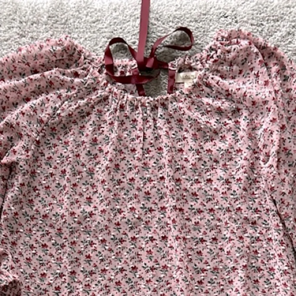 Matilda Jane Chelsea Pink Micro Floral Blouse - Picture 4 of 10
